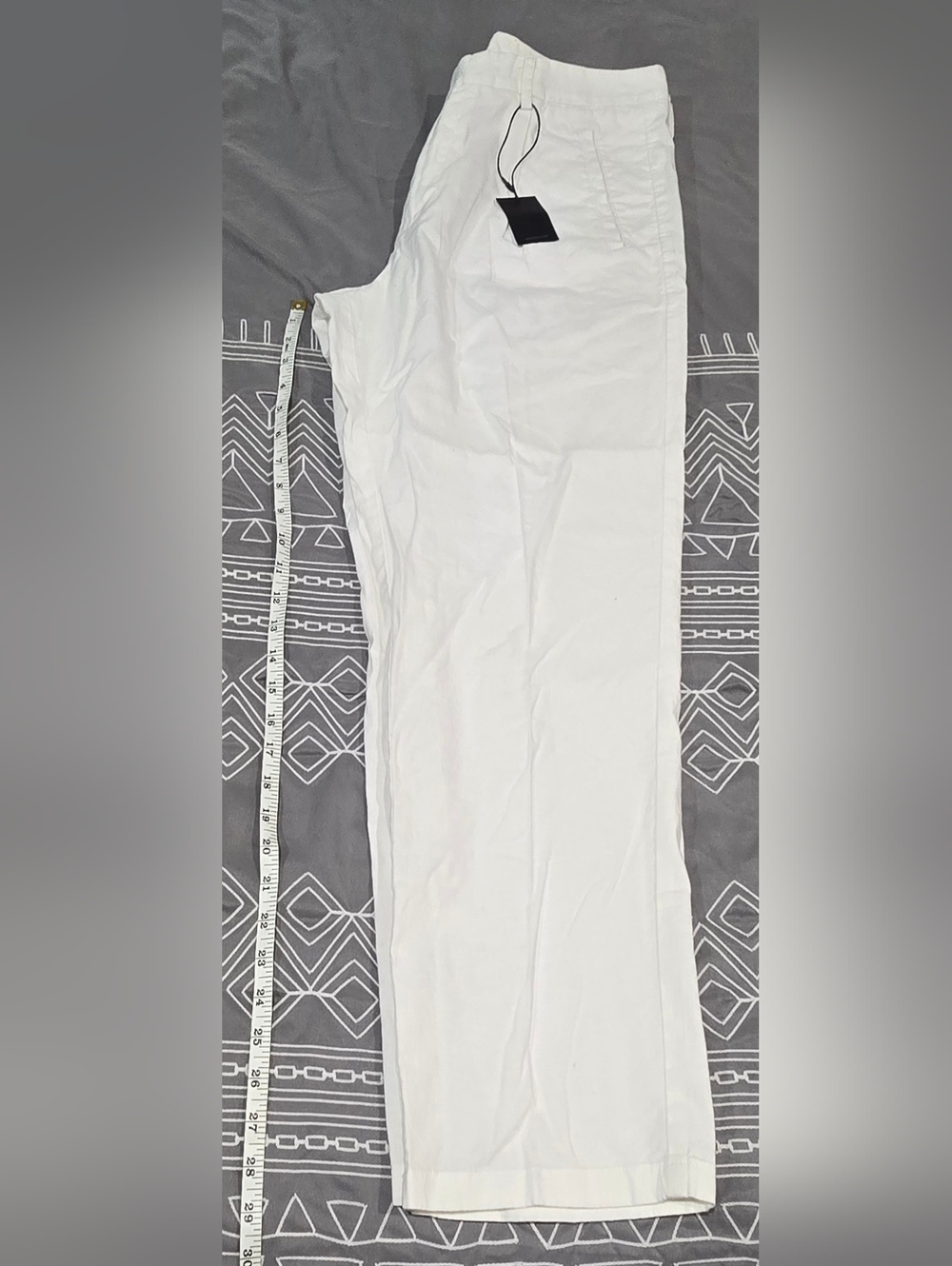 Bonobos Coastal Linen Pants In White Size 32/30 - Picture 3 of 8